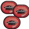 Creative Converting School Spirit Red Graduation Oval Paper Platters 24ct